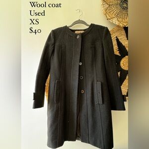 SPACE- wool coat